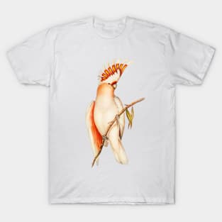Australian Major Mitchell Cockatoo Bird Illustration T-Shirt